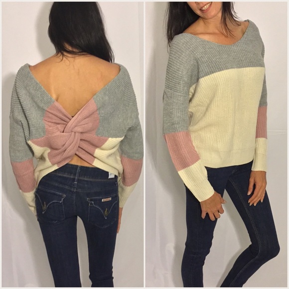 Lowest Price!!  FIRM! ⭐️ Twisted Back Sweater - Picture 5 of 5